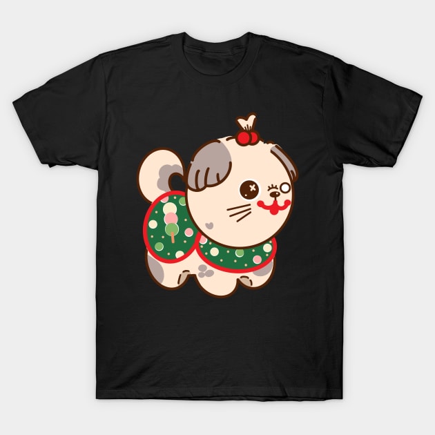 Inu Hariko Dango T-Shirt by Fluffymafi